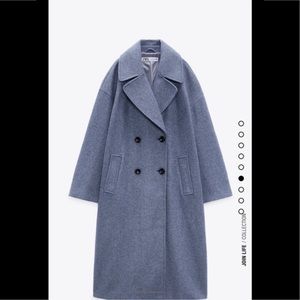 Zara double breasted coat special edition